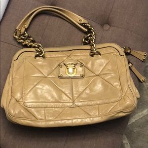 Marc Jacobs taupe colored handbag